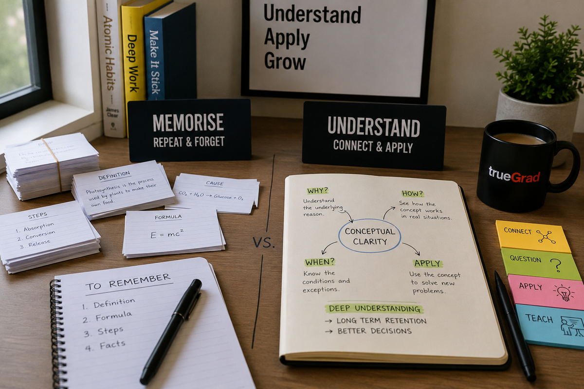 Why Conceptual Clarity Matters More Than Memorisation