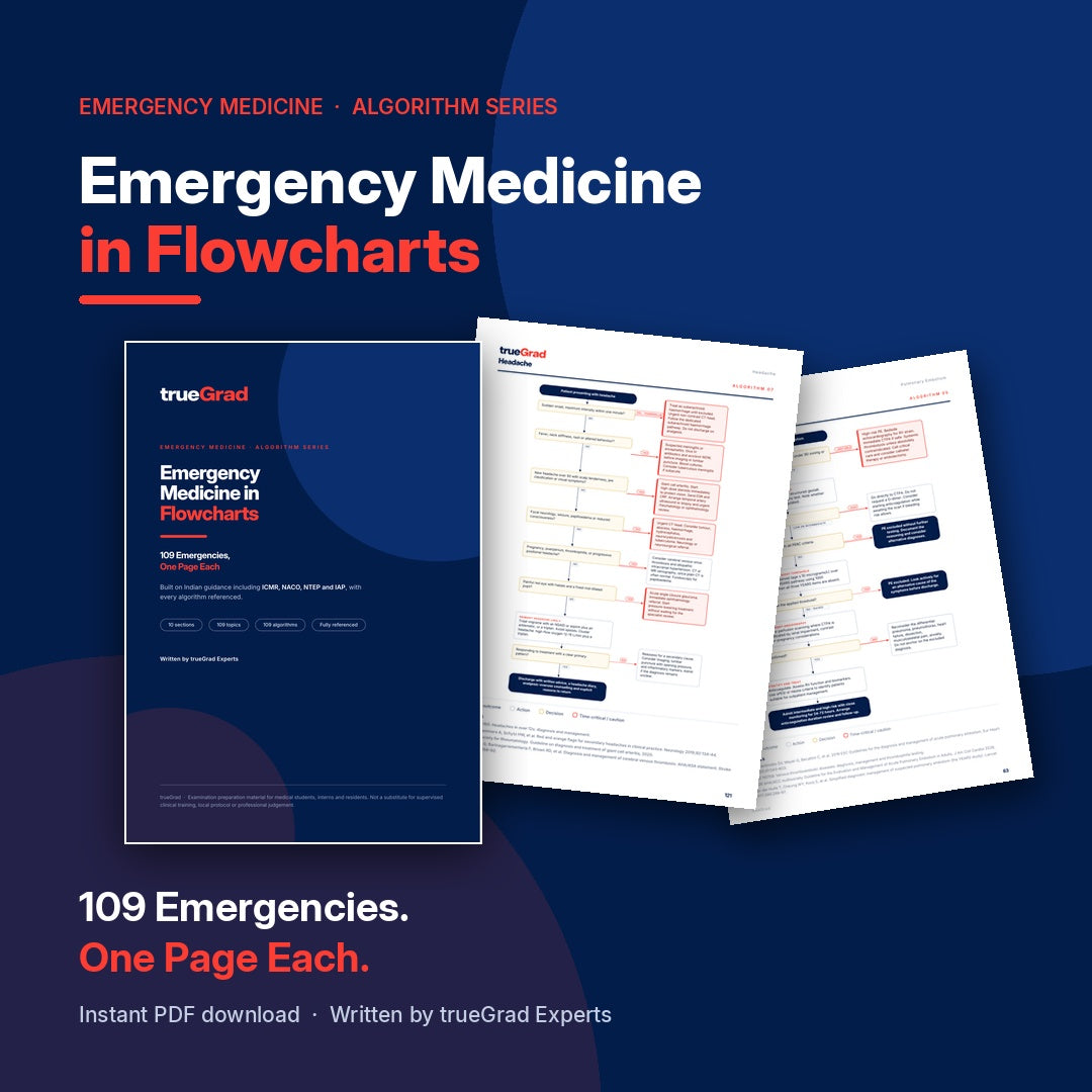 Emergency Medicine Quick Reference Guide in Flowcharts: 109 Emergencies Explained